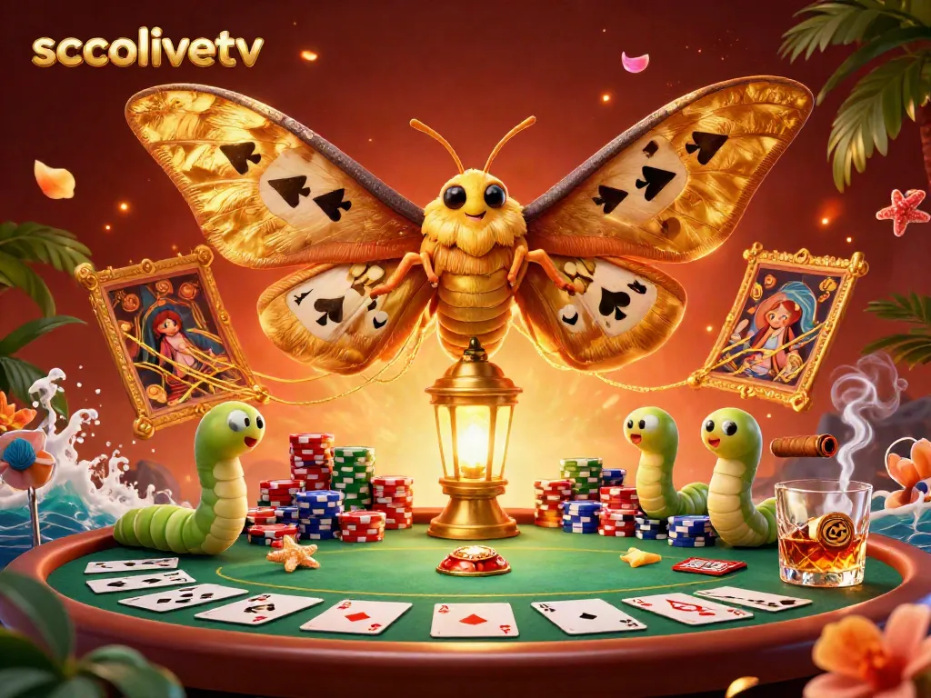 Engage with socolivetv’s vibrant 3D illustration showcasing a captivating poker scene filled with dynamic casino action.