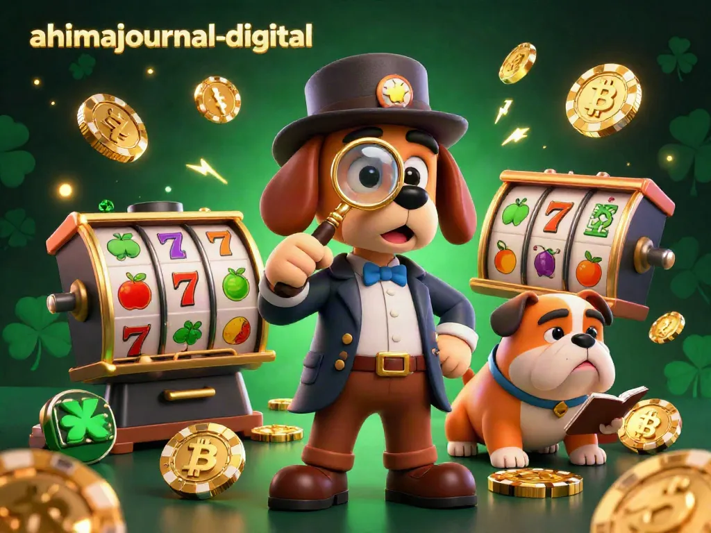 Engage with ahimajournal-digital in a thrilling slot adventure, featuring a detective and clues.