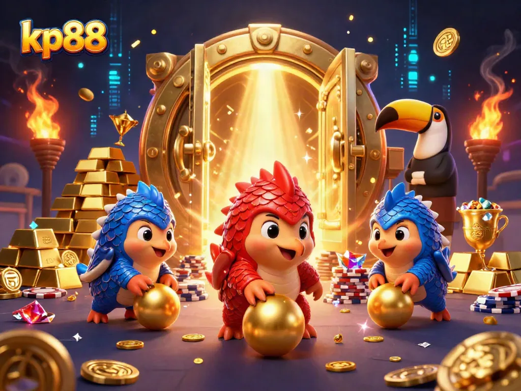 Kp88 promotes exciting gaming through lively pangolins and vibrant casino elements