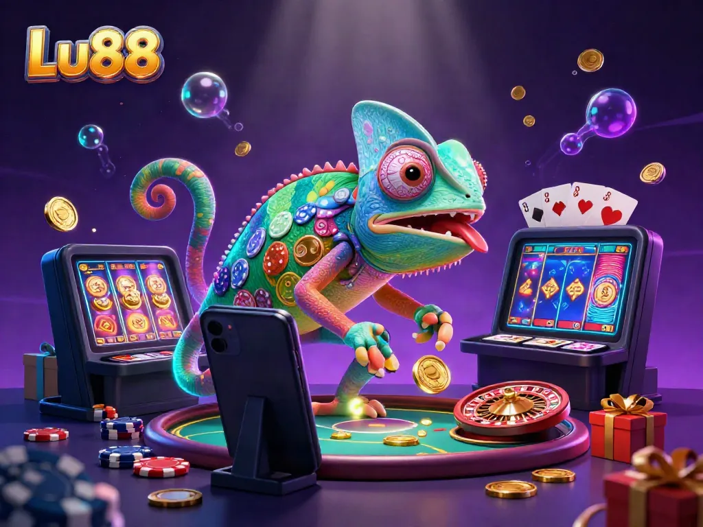 Experience thrilling gameplay with Lu88's dynamic casino atmosphere and engaging characters.