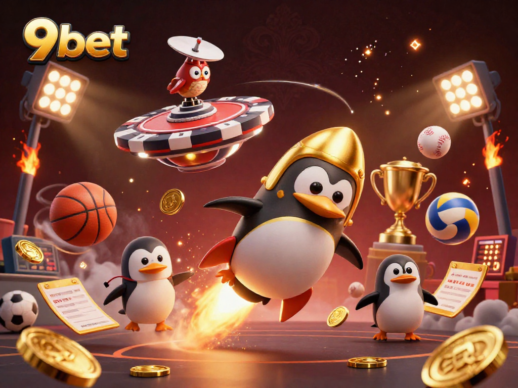 Experience thrilling gameplay and golden winnings with 9bet's dynamic casino action!