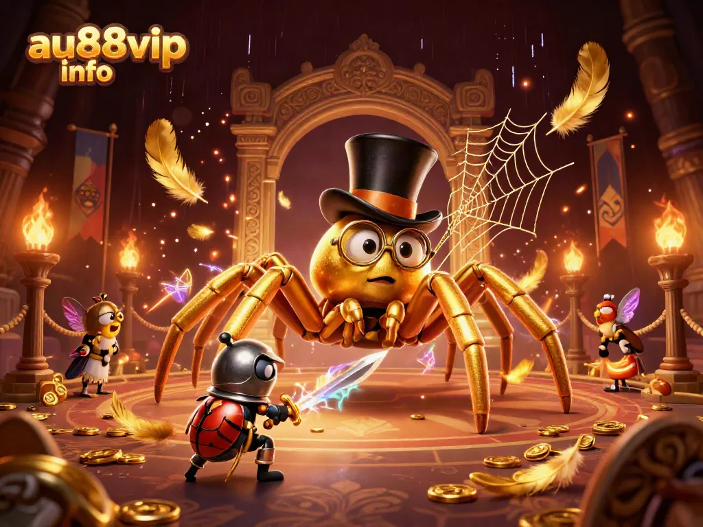 Experience vibrant gameplay with the unique characters of au88vip info in a dynamic casino setting.