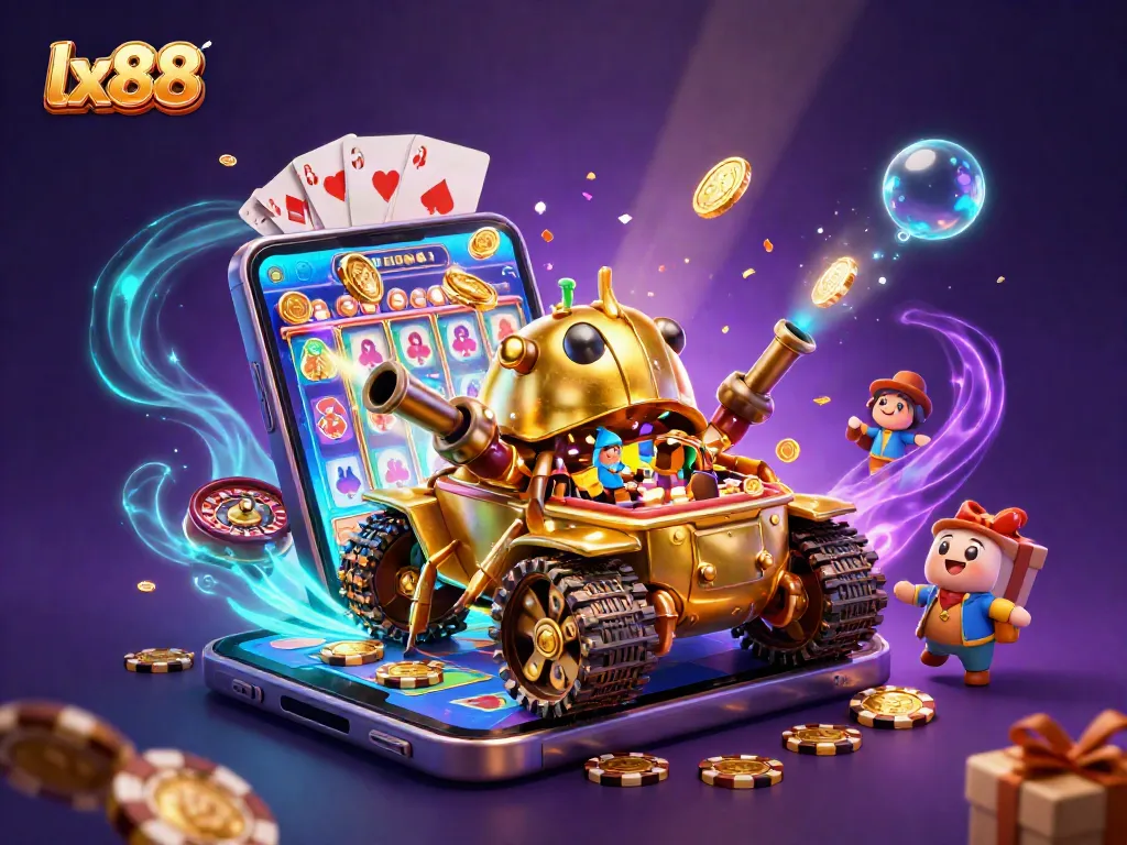 Engage with lx88's miniature casino adventure filled with mini games and dynamic elements.