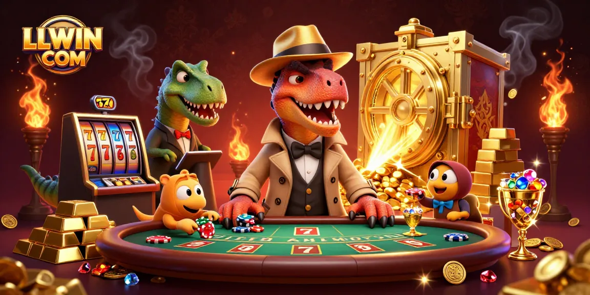 Experience thrilling gameplay at LLWIN COM with dynamic 3D casino elements and rich gem collections.