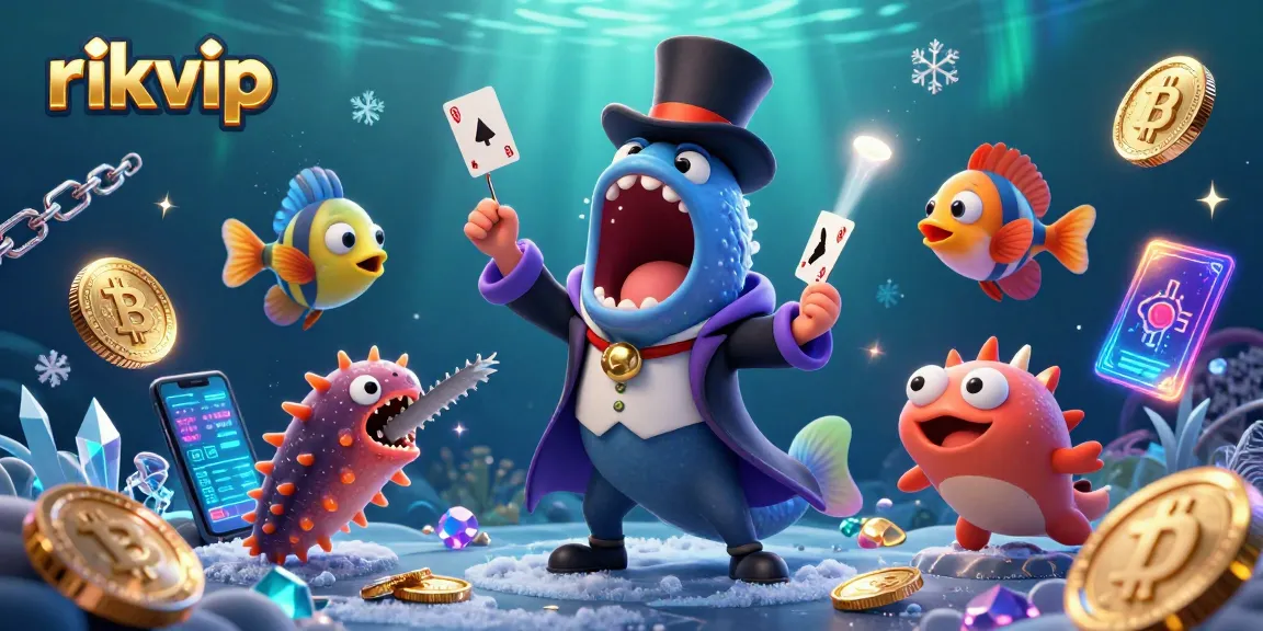 Experience thrilling gameplay at rikvip with a vibrant underwater casino atmosphere and magical characters.