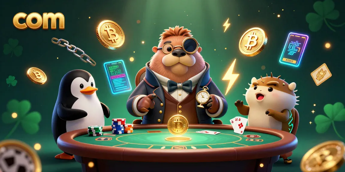 Play poker at underwater table with 3D characters, highlighting com excitement in gaming