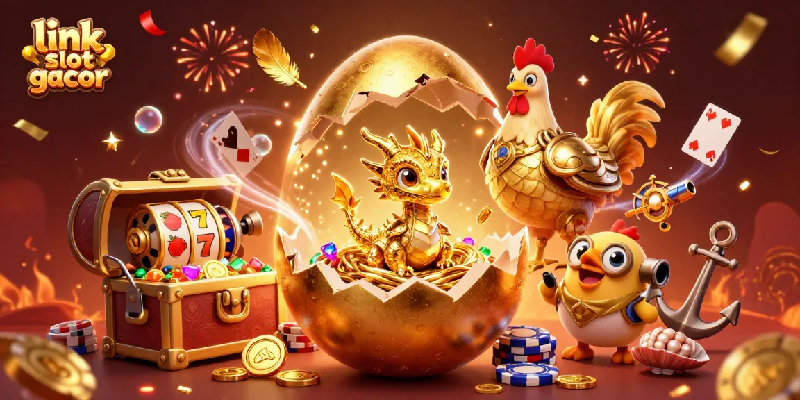 Experience the thrill of gaming with link slot gacor featuring vibrant scenes and winning symbols.