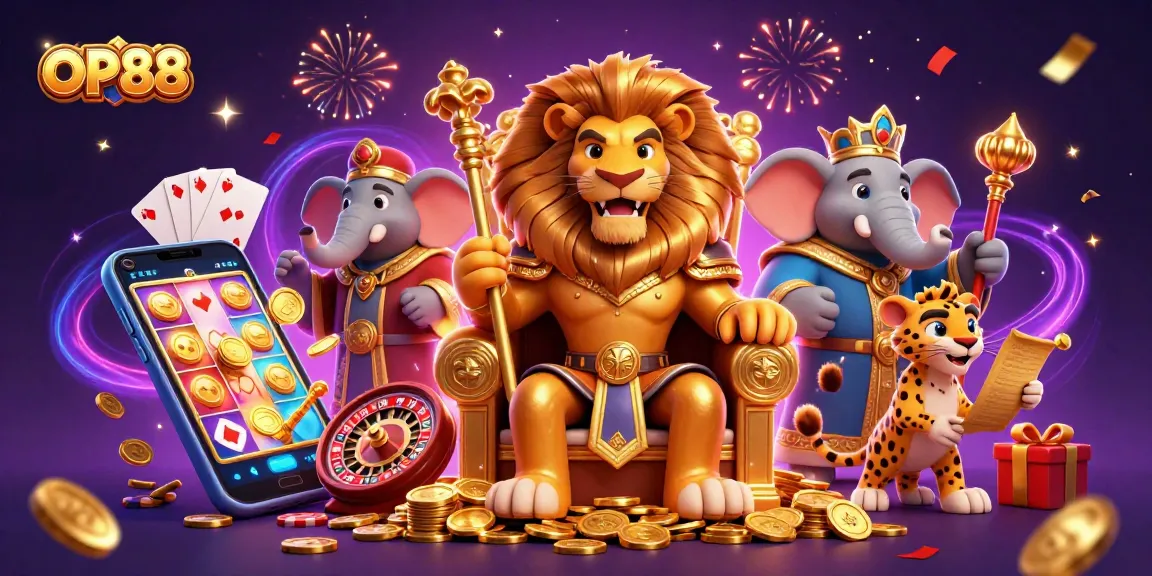Win big with OP88 through casino adventures featuring exciting games and vibrant characters.