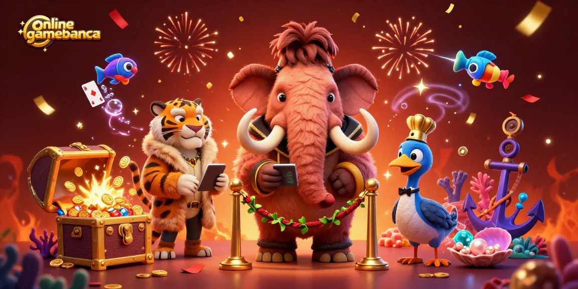 Experience thrilling action with onlinegamebanca's vibrant casino adventure featuring a woolly mammoth bouncer.