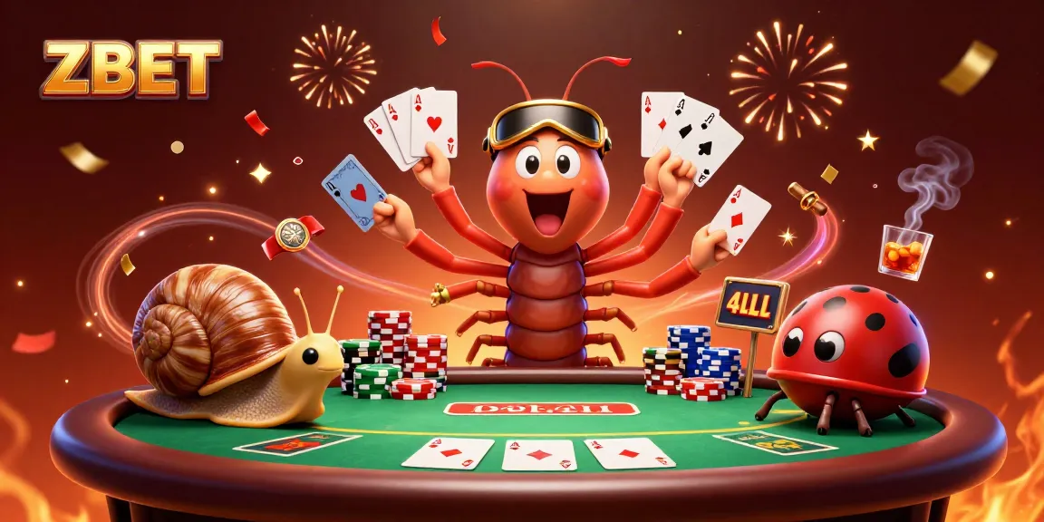 Experience the vibrant world of ZBET with a thrilling poker scene illustrated in stunning 3D detail.