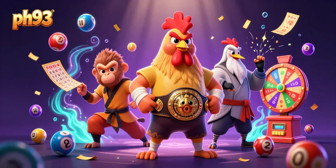 Experience thrilling gaming adventures with ph33, featuring dynamic 3D characters and vibrant gambling elements.