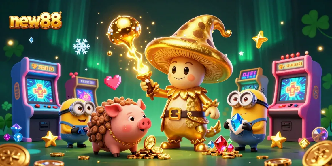 Engage in thrilling gameplay with new88 featuring magical wizards and treasures in an immersive 3D casino.
