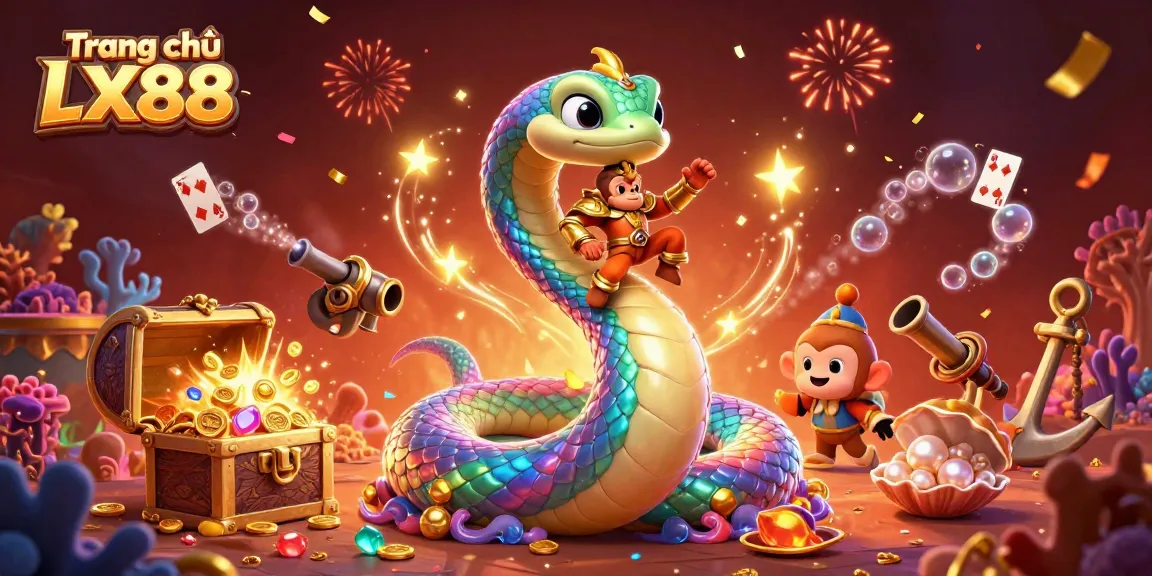 Engage in thrilling adventures with Trang chủ LX88 as you encounter a vibrant casino scene full of gold and excitement.