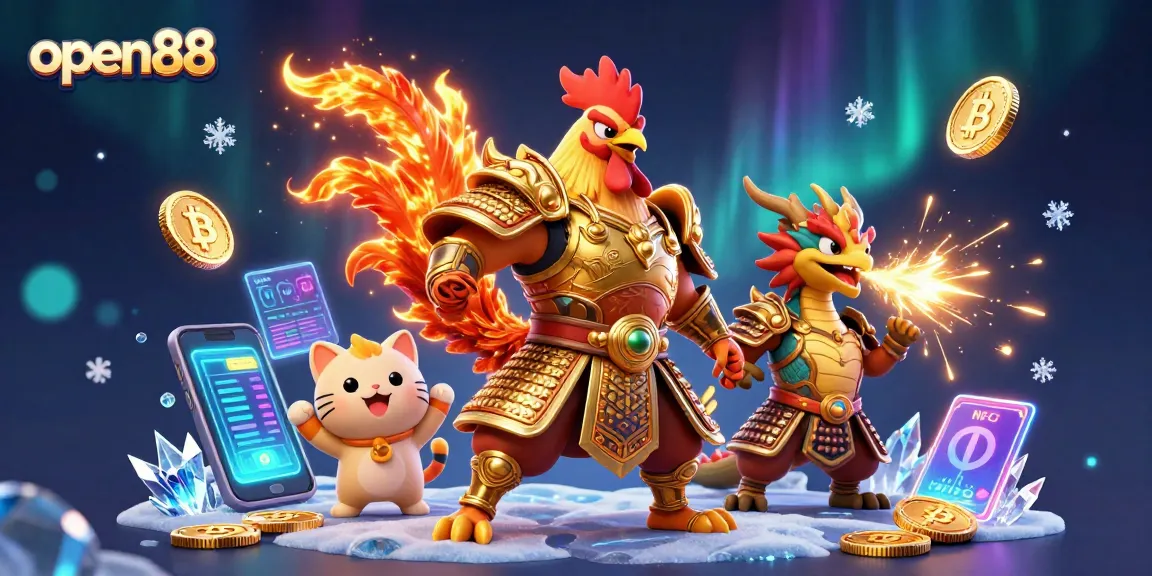 Experience excitement and winning strategies at open88 with an epic 3D casino showdown!
